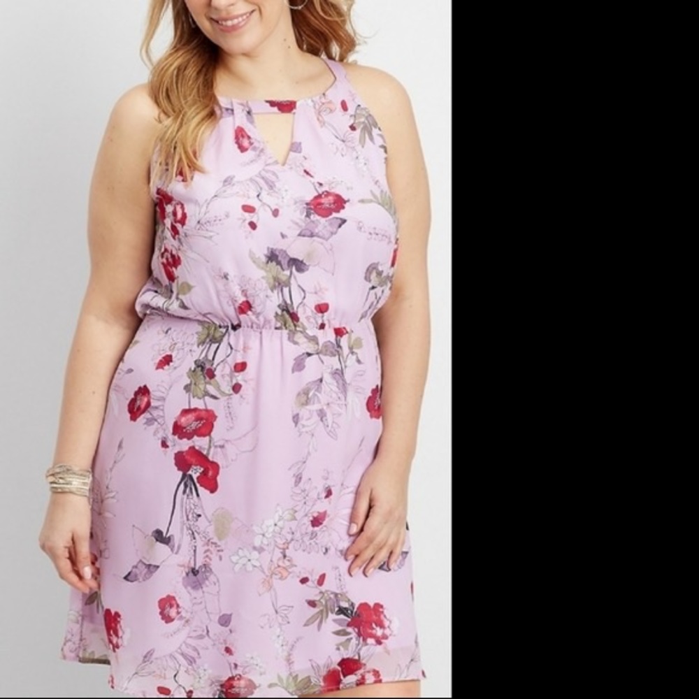 Maurices Floral Dress XL